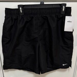 Nike Black Swim Trunks size Large